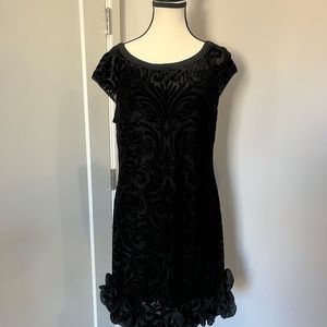 LITTLE BLACK DRESS with a touch of see through for a FUN & SEXY NIGHT out.